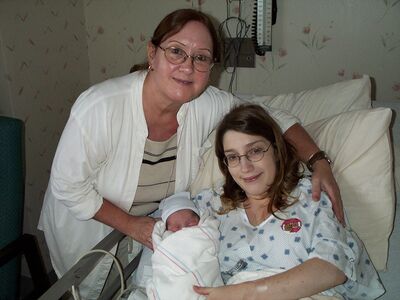Grandma Diane, Mommy and I