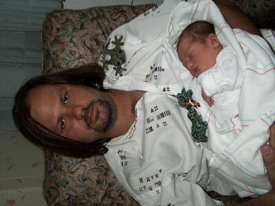 Daddy, Hoppy, Limlim, Blue and me