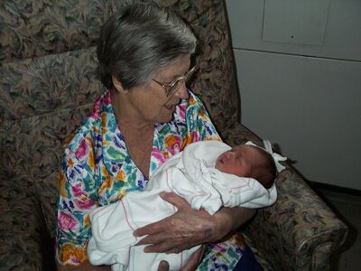 Great Grandma Bo and I
