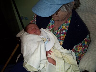 Great Grandma Bo and I