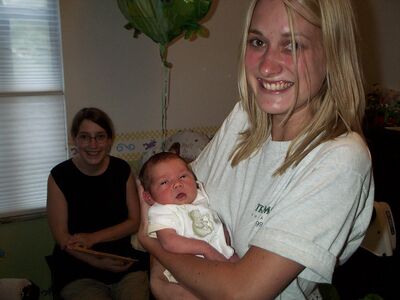 Aunt Sue, Mommy and I