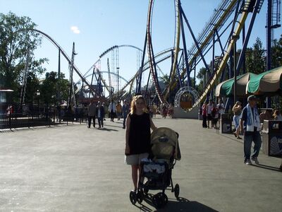 My first trip to Cedar Point…10 days old