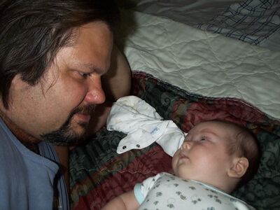 Daddy and me