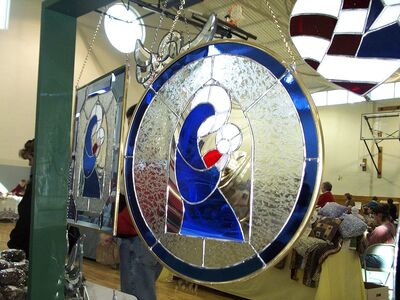 Grandpa Bill's stained glass