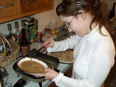 Mommy cooking