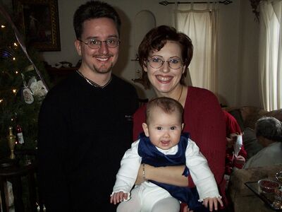 Aunt Anita, John and I