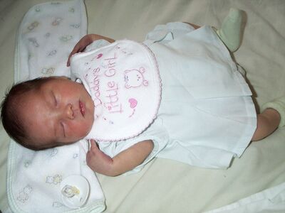 Me in my cute green dress