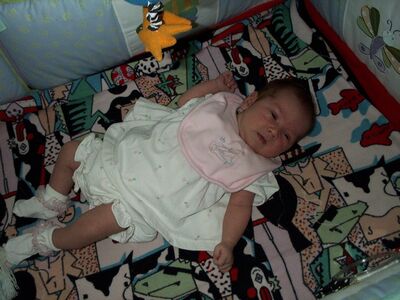 Me looking cute in the dress from Ed and Etta