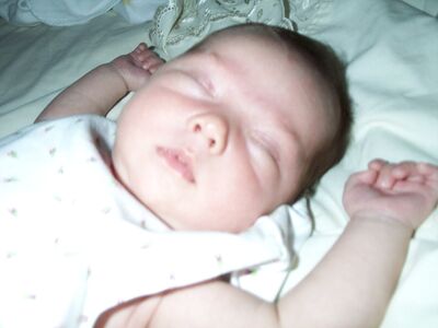 Me asleep
