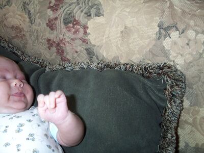 Woops…Mama needs to learn to center the camera