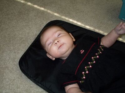 Me in the black outfit