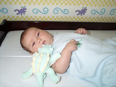 Me in my frog outfit with gator