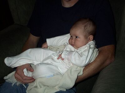 Me looking sleepy