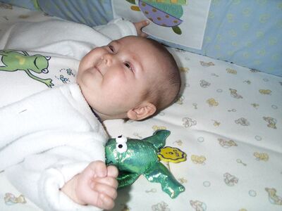 Me in frog outfit