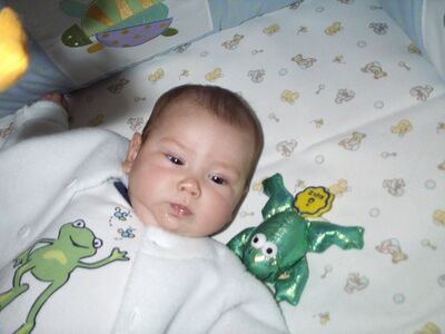 Me in frog outfit