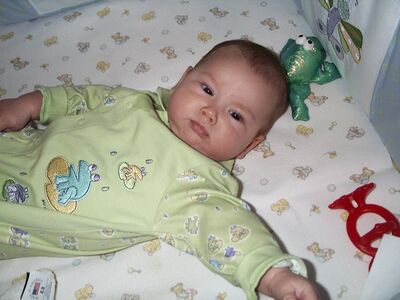Me in green frog outfit