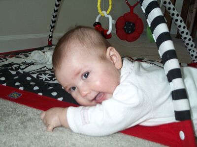 Me looking really cute on the playgym