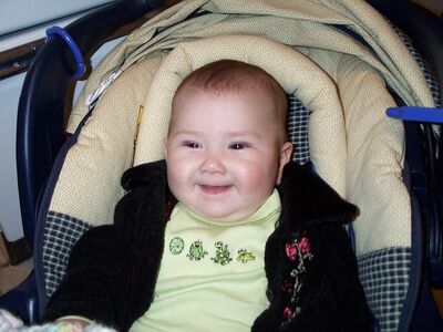 Me in limlim pj's smiling (cute)