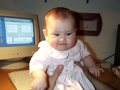 Me in computer room limlim face