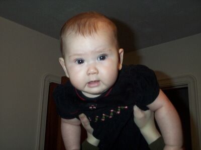 Me in cute black outfit