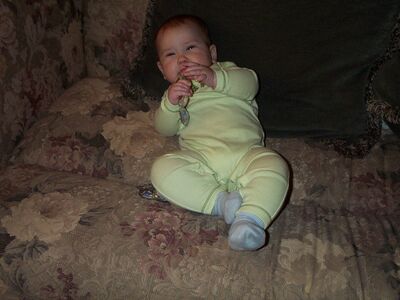 Me in the Limlim pj's