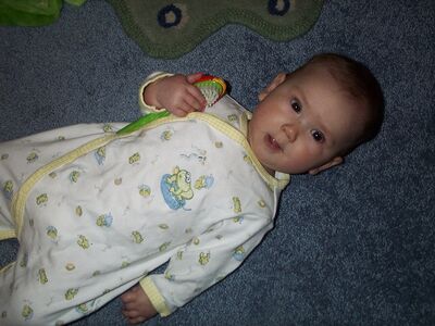 Me in an ooh-frog outfit