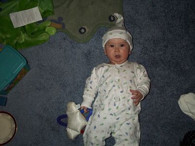 Me in the pond outfit…I should be a Dr. Seuss animation