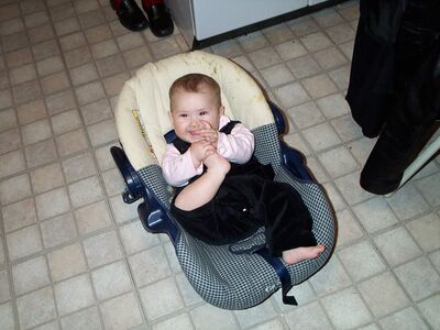 Me holding my feet