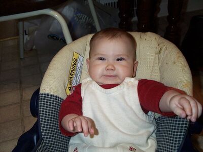 Me in my carseat