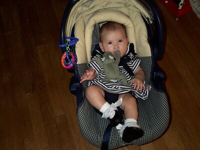 Me in a sailor outfit with Frogmorten