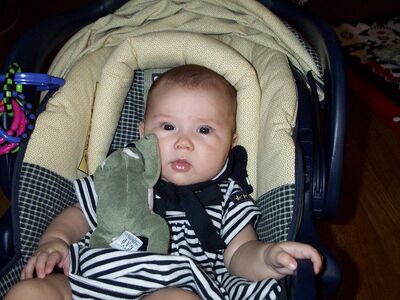 Me in a sailor outfit with Frogmorten