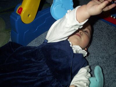 Me in my blue dress