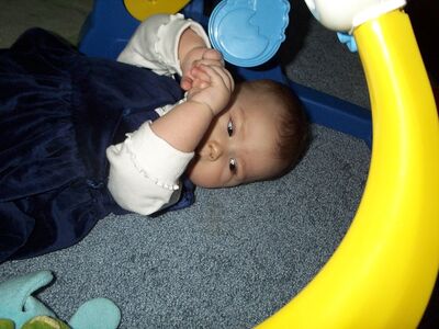 Me in my blue dress