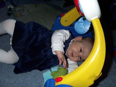 Me in my blue dress