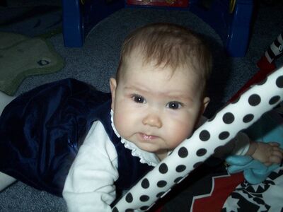 Me in my blue dress