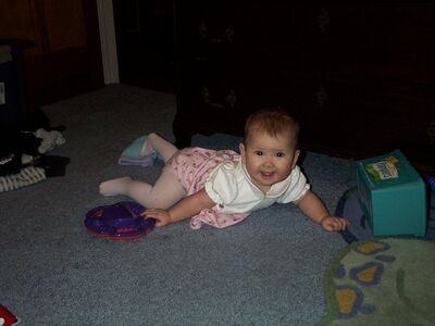 Me in my pink dress